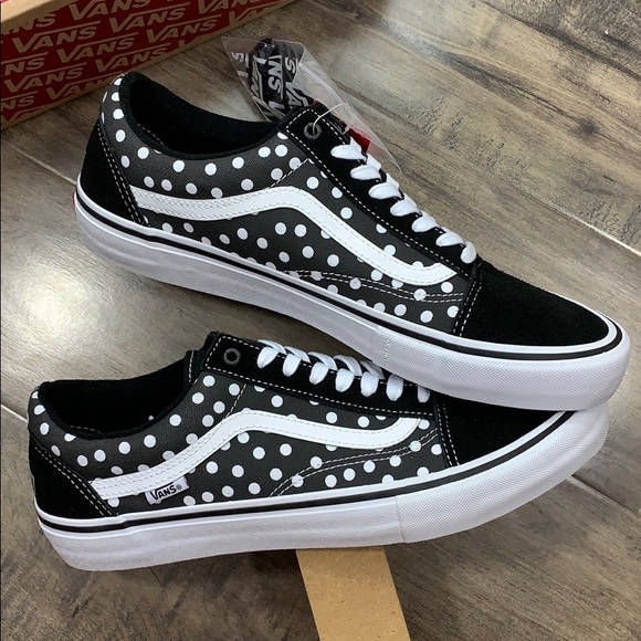 VANS OLD SKOOL PRO BAKER DOLLIN/Polka dots men’s - Picture 15 of 16